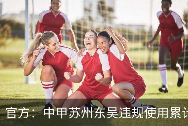官方：中甲苏州东吴违规使用累计4黄球员，被判0-3负石家庄功夫